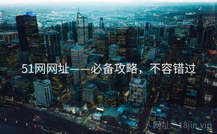 51网网址——必备攻略，不容错过