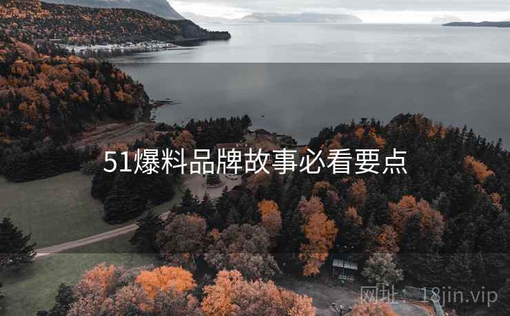 51爆料品牌故事必看要点