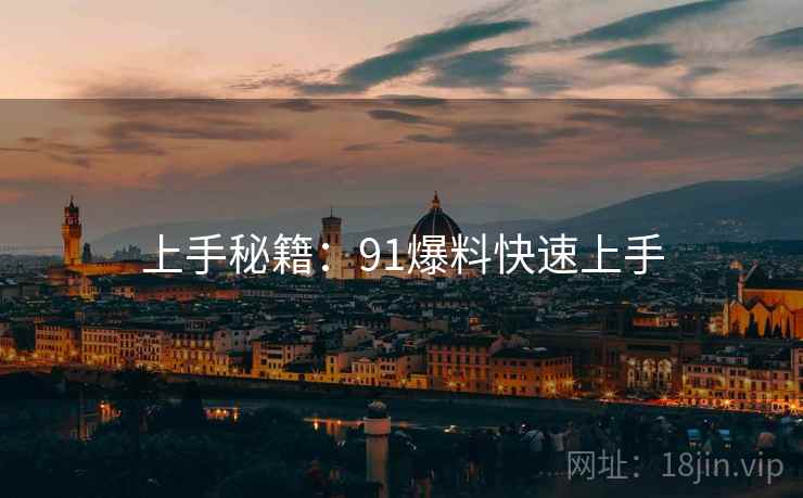 上手秘籍：91爆料快速上手