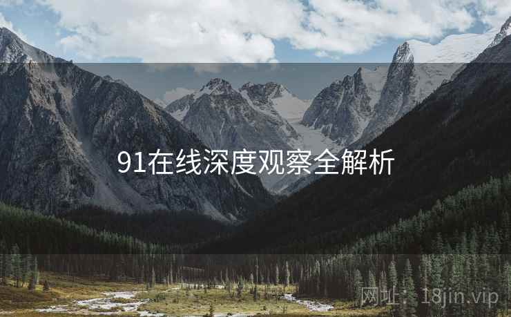 91在线深度观察全解析